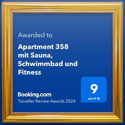 Apartment 358 Mit Sauna, Schwimmbad Und Fitness Schönwald Exterior foto